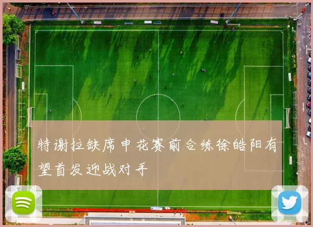 特谢拉缺席申花赛前合练徐皓阳有望首发迎战对手
